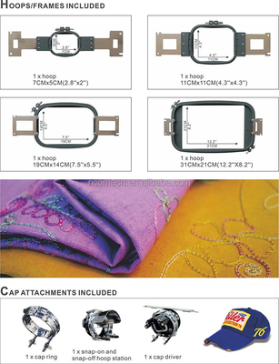 2018 Hot sale RiCOMA hobby embroidery machine factory direct price